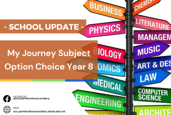 Year 8 My Journey Website Cover